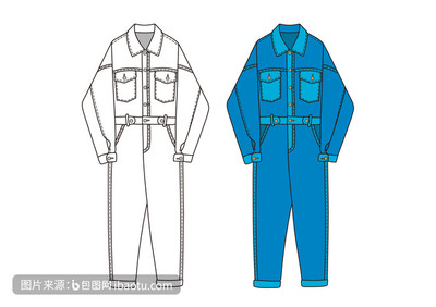 勞保服裝各個位置名稱