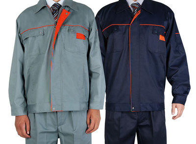 【廠家】定做春秋款長(zhǎng)袖工作服 定制工廠車間勞保服汽修服可印刷